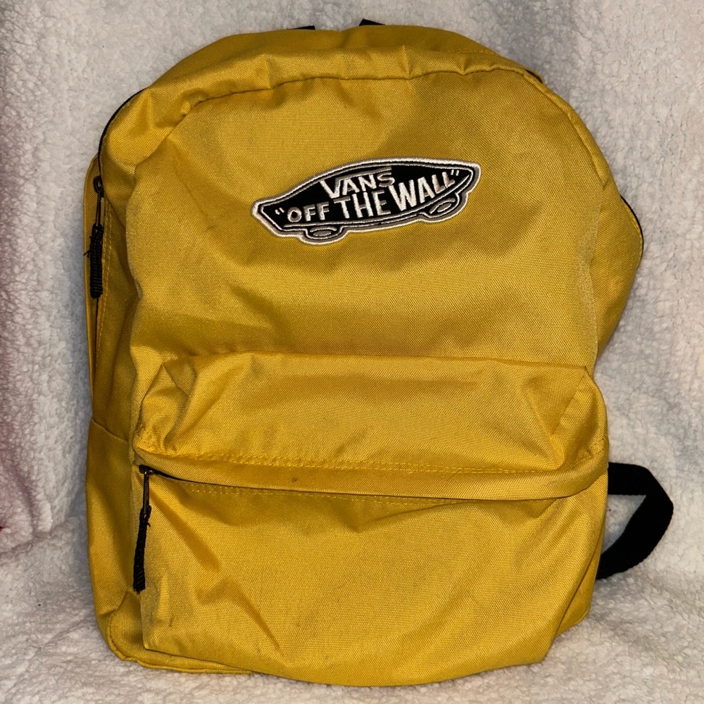 Vans Yellow 'Off The Wall' Men's Backpack